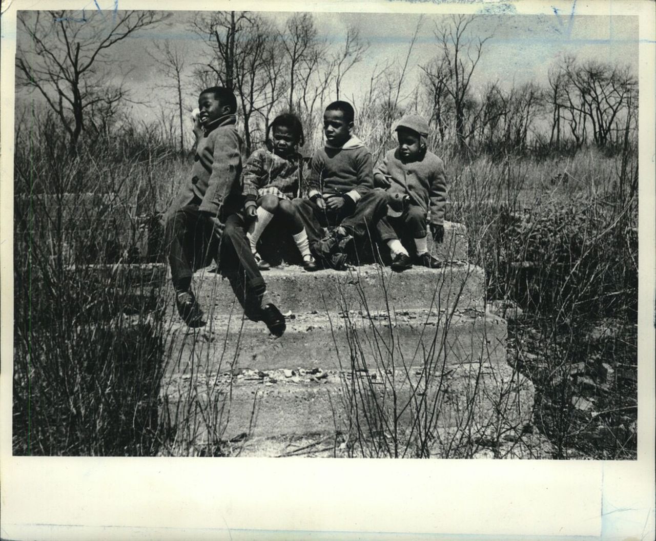 Sandy Ground fire in 1963