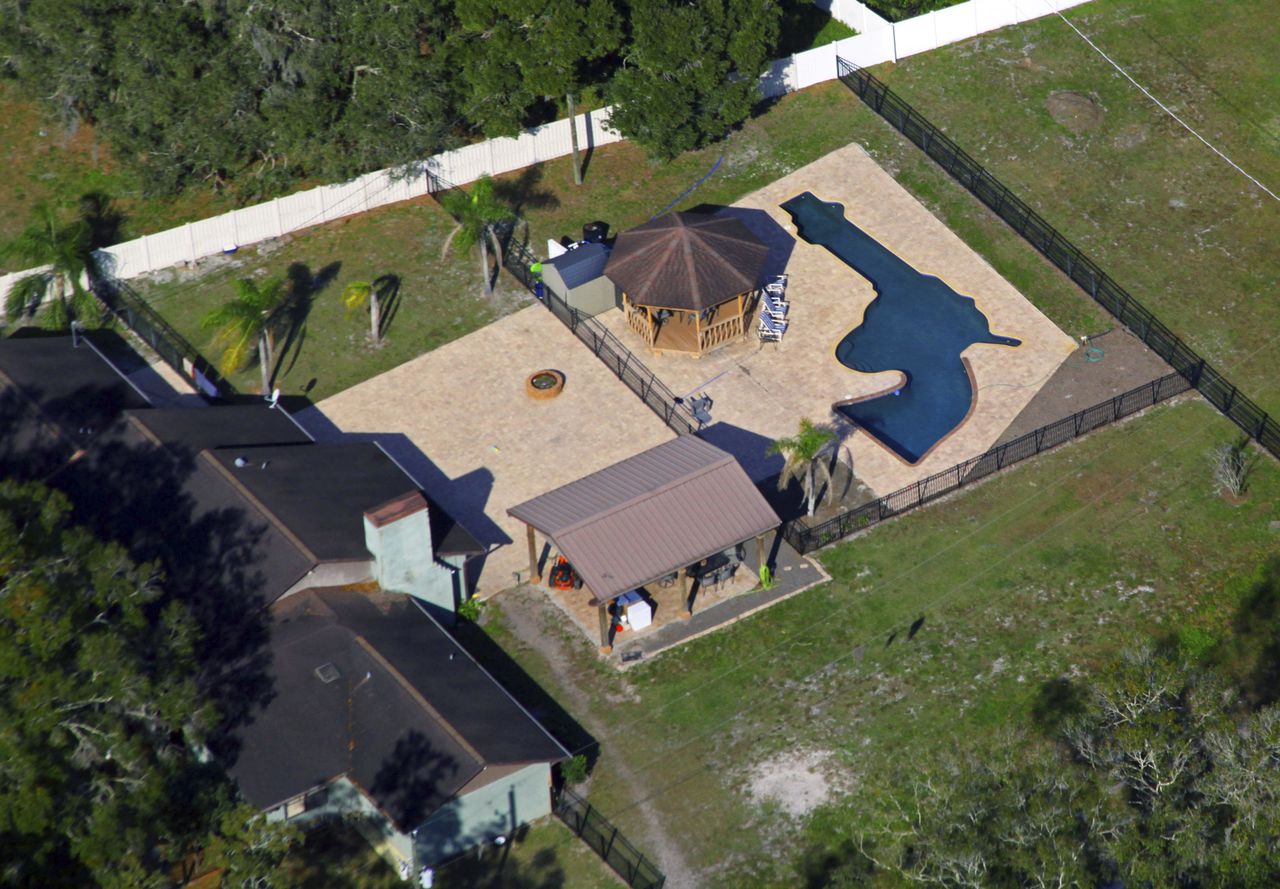 Why a Florida man had his pool built in the shape of a gun