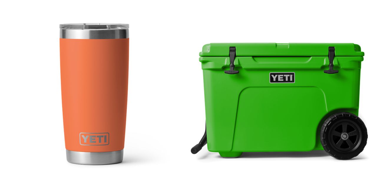 Yeti introduces its new seasonal color collection: High Desert Clay and Canopy Green