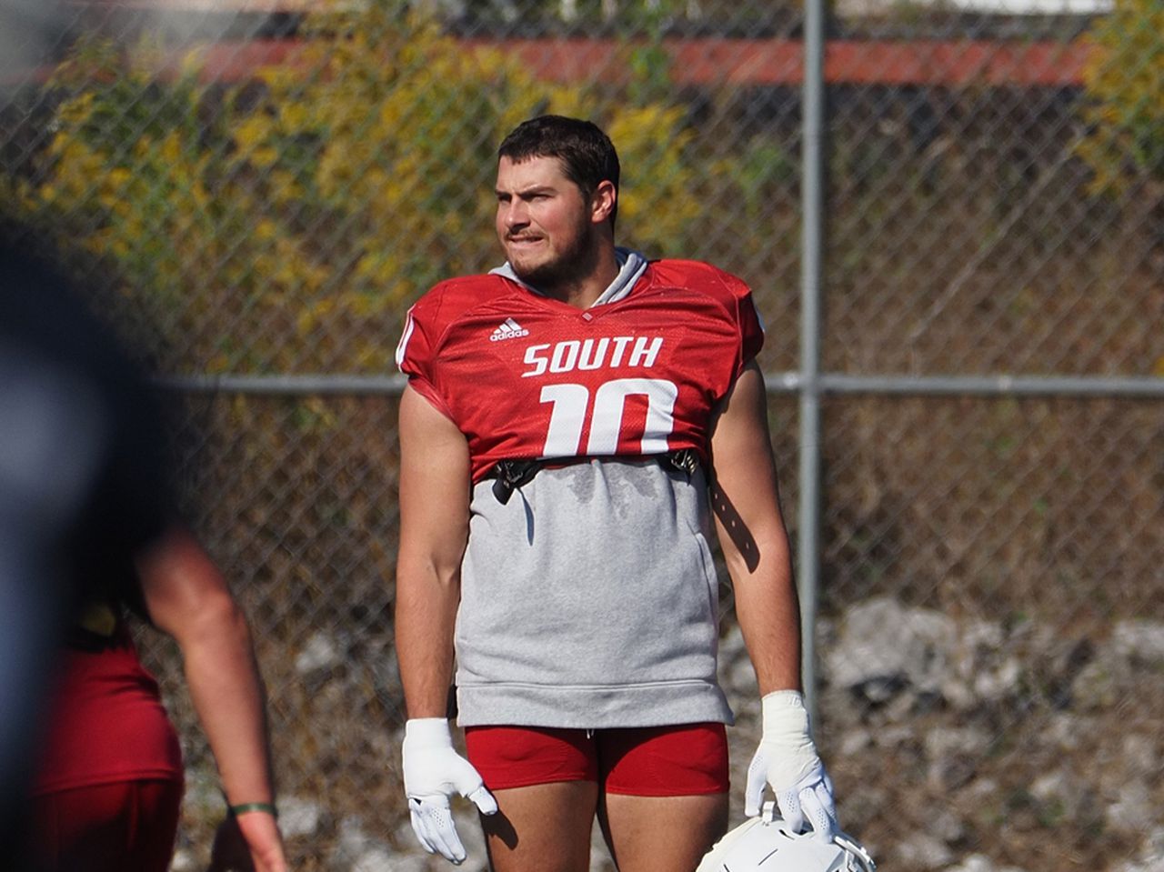 South Alabama football practice 