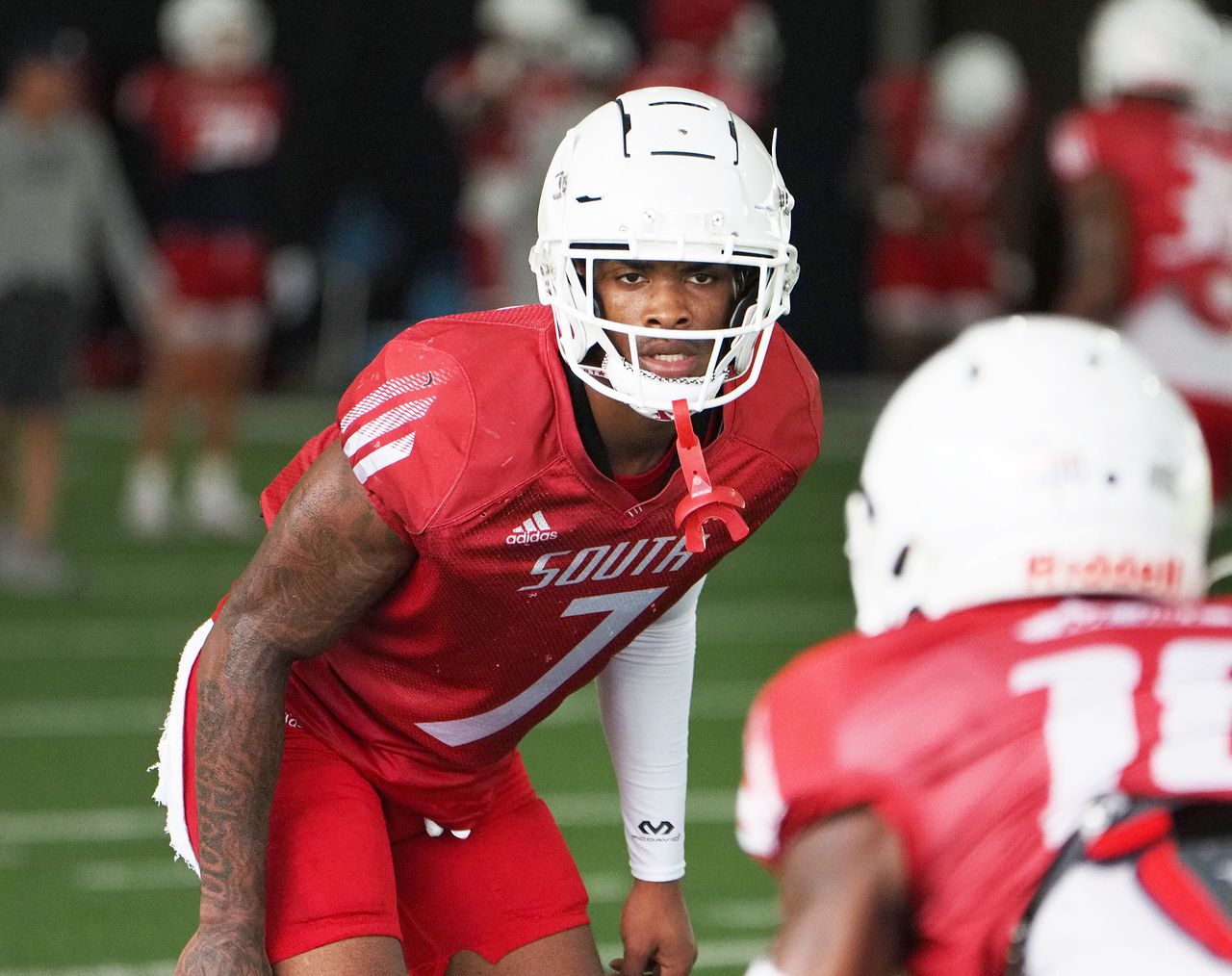 South Alabama football fall camp