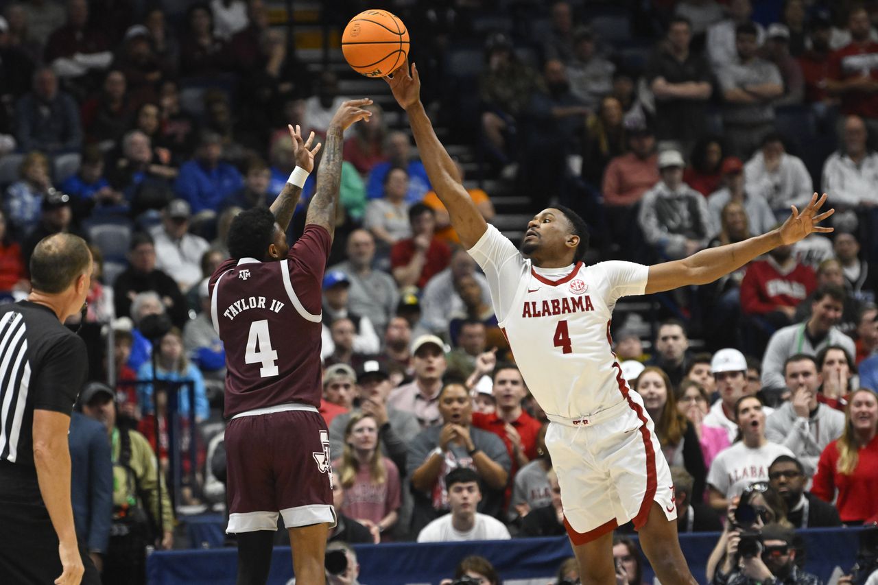 Alabama basketball wins SEC tournament title over Texas A&M in 82-63 blowout