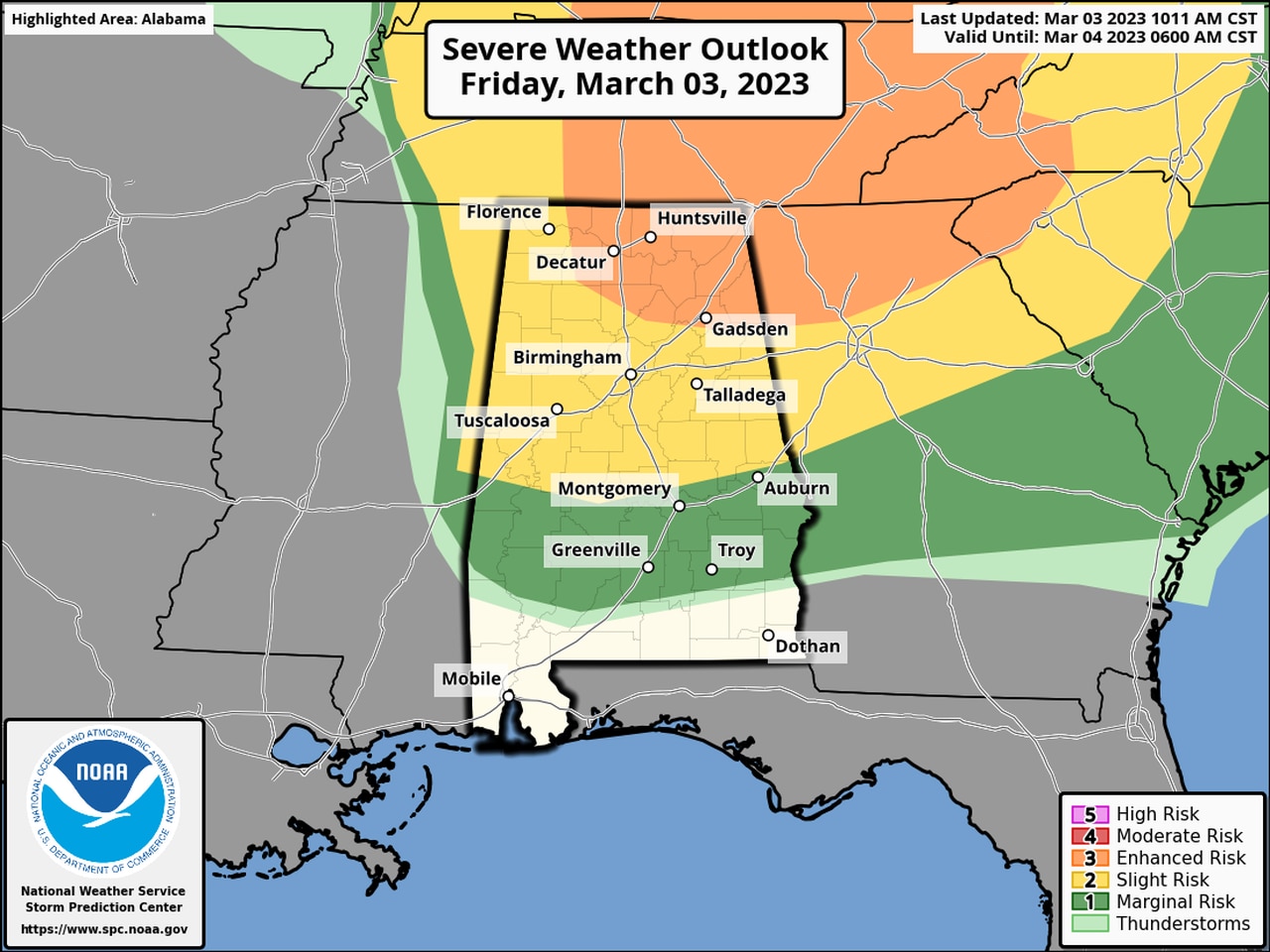 Alabama storm damage prompts power outrages: See pictures and video