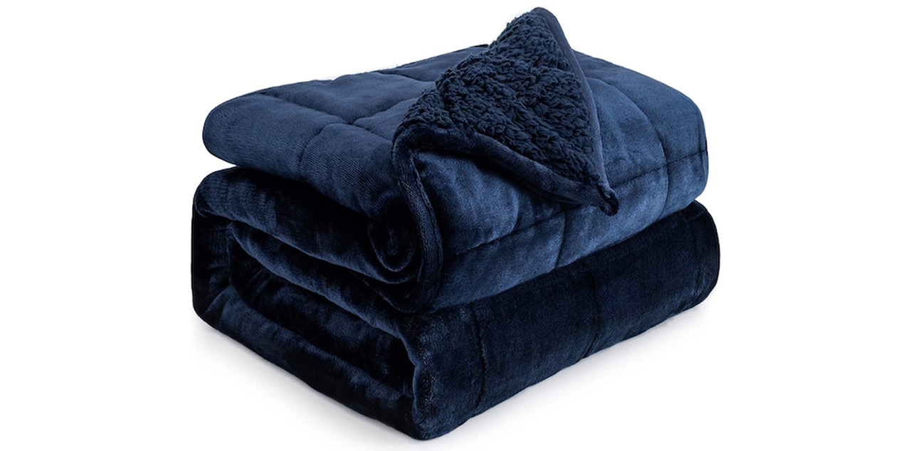 Cottonblue Sherpa Fleece Weighted Blanket