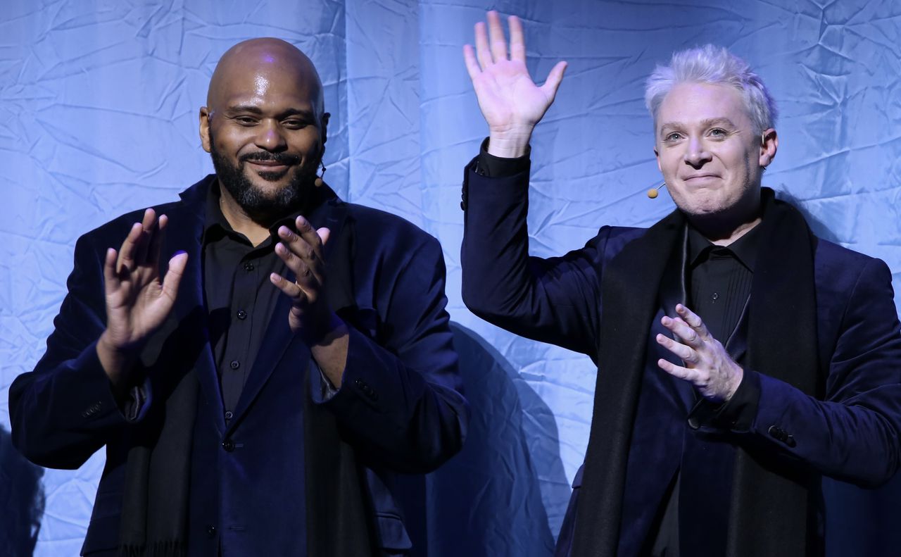 'American Idol’ rivals Ruben Studdard, Clay Aiken share a meal in Alabama, ahead of dual tour