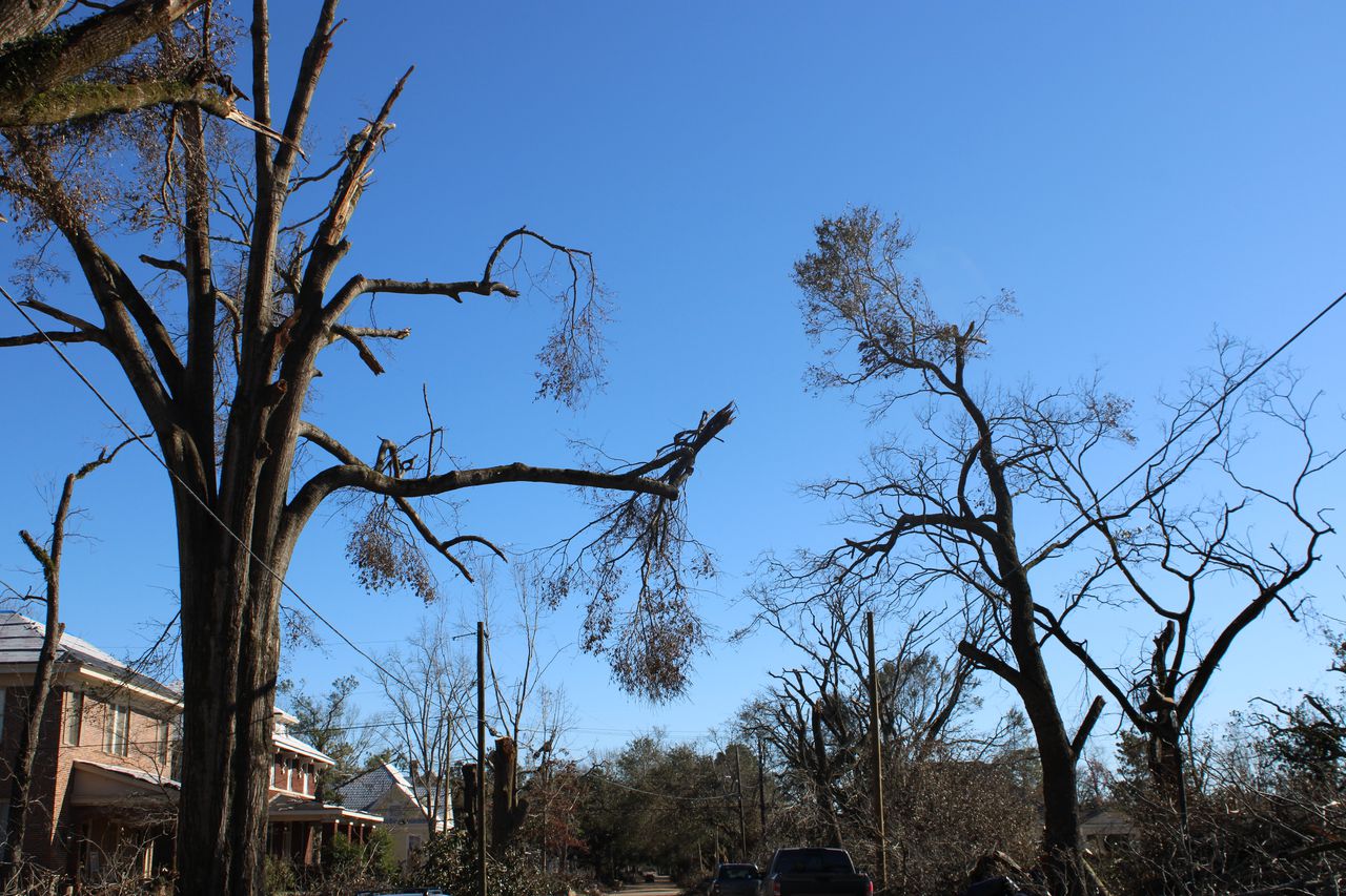 As Biden visits Selma for jubilee, community is still rebuilding from storms