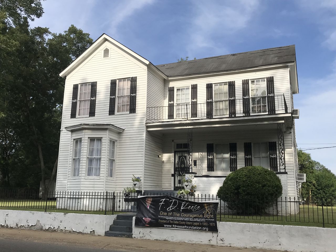 The family home of Rev. Dr. F.D. Reese