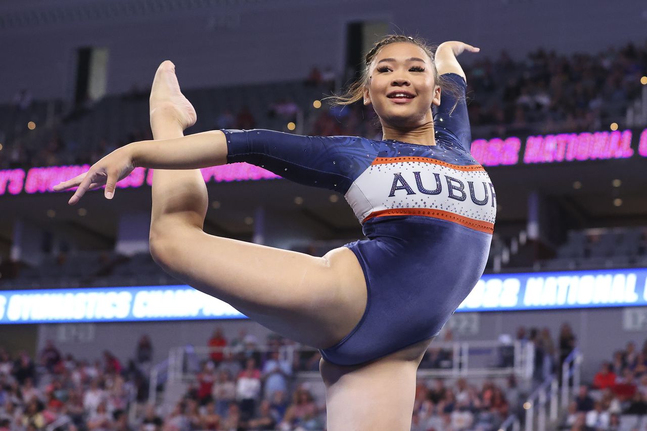 Auburn's Suni Lee sidelined for home finale with 'non-gymnastics health issue'