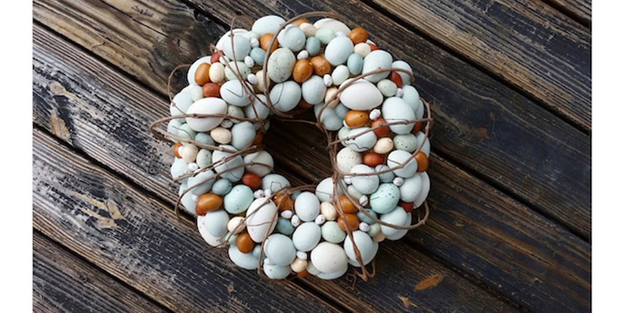 Rustic Egg Wreath