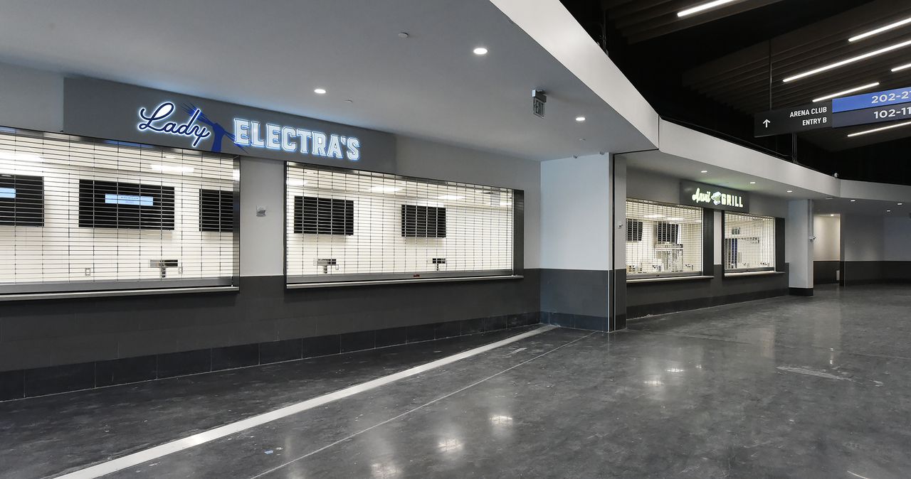 Can concessions stands at Legacy Arena handle the crowds?