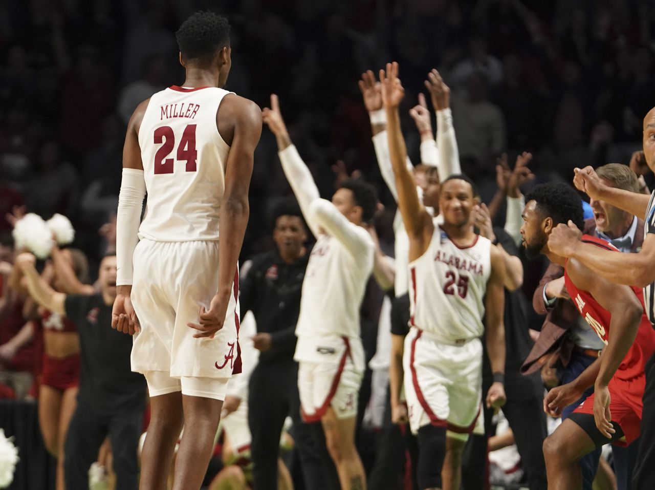 Chris Stewart reflects on the Brandon Miller block, 3-point sequence: ‘Brandon, you deserve this’