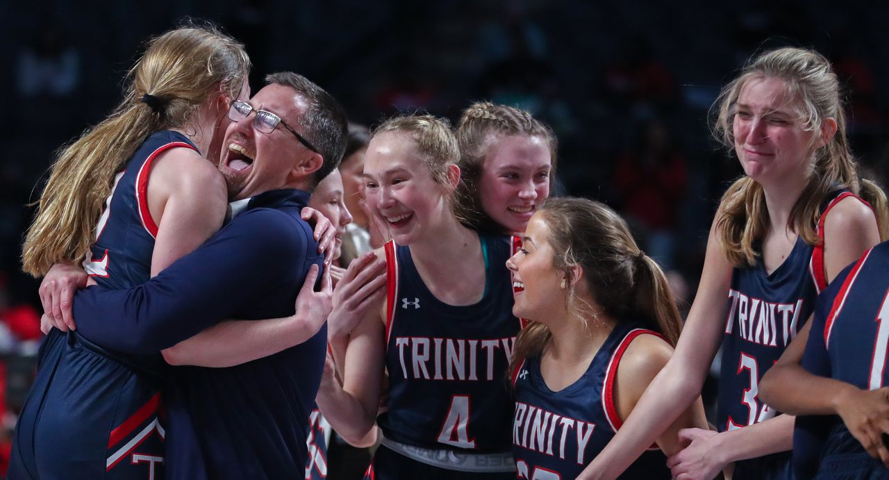 Class 3A Girls final: Trinity rallies in final quarter for title