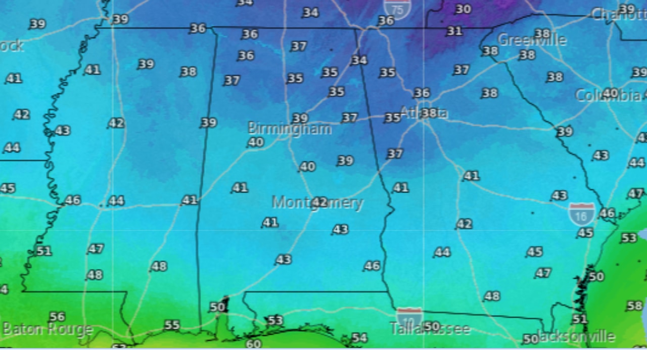 Cold coming: Freezing temperatures possible next week