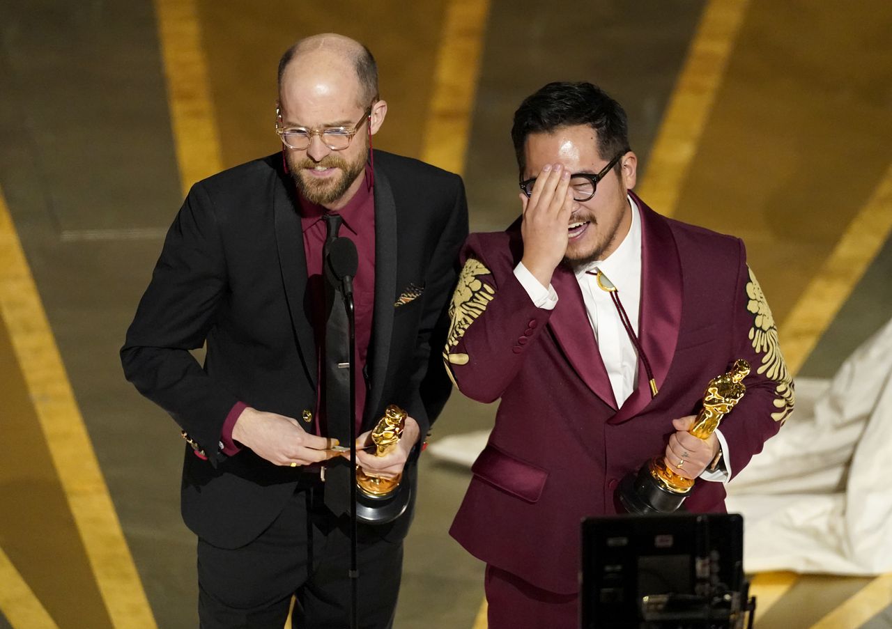 ‘Everything’ wins best picture, is everywhere at Oscars