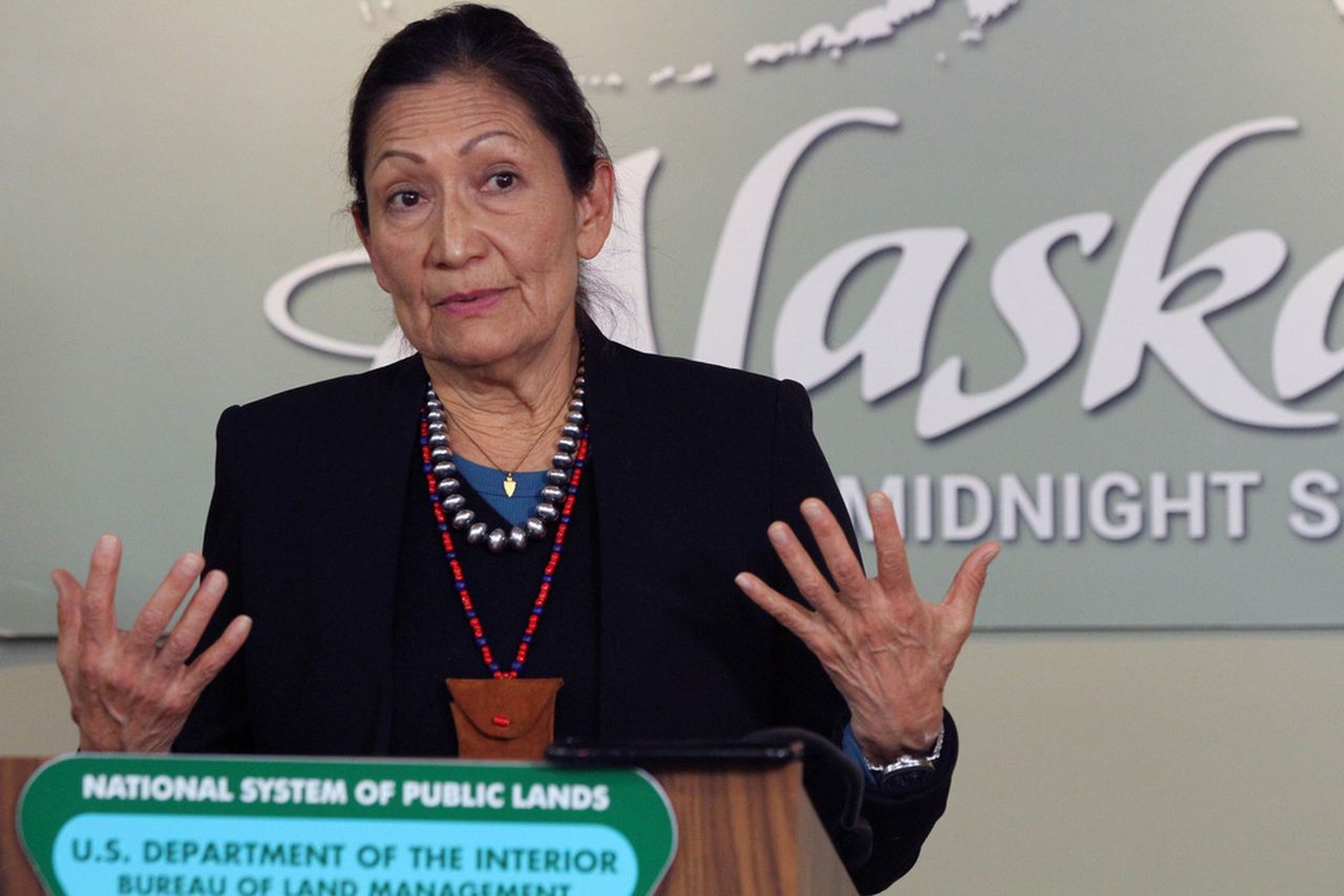 Haaland wades into thorny land exchange fight in Alaska