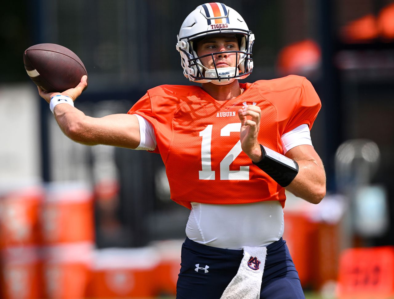 Holden Geriner is battling to move up the depth chart at Quarterback