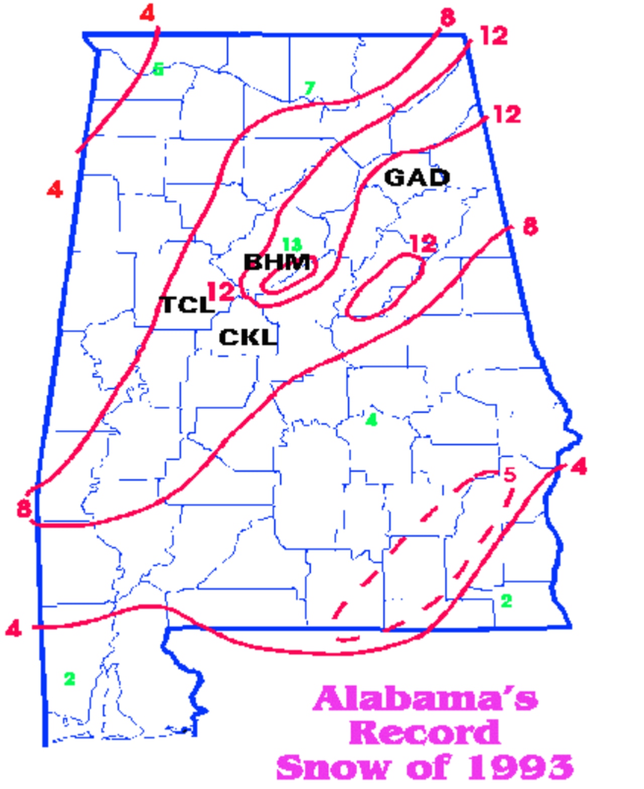 How the blizzard of 1993 became Alabama’s ‘Storm of the Century’ 30 years ago