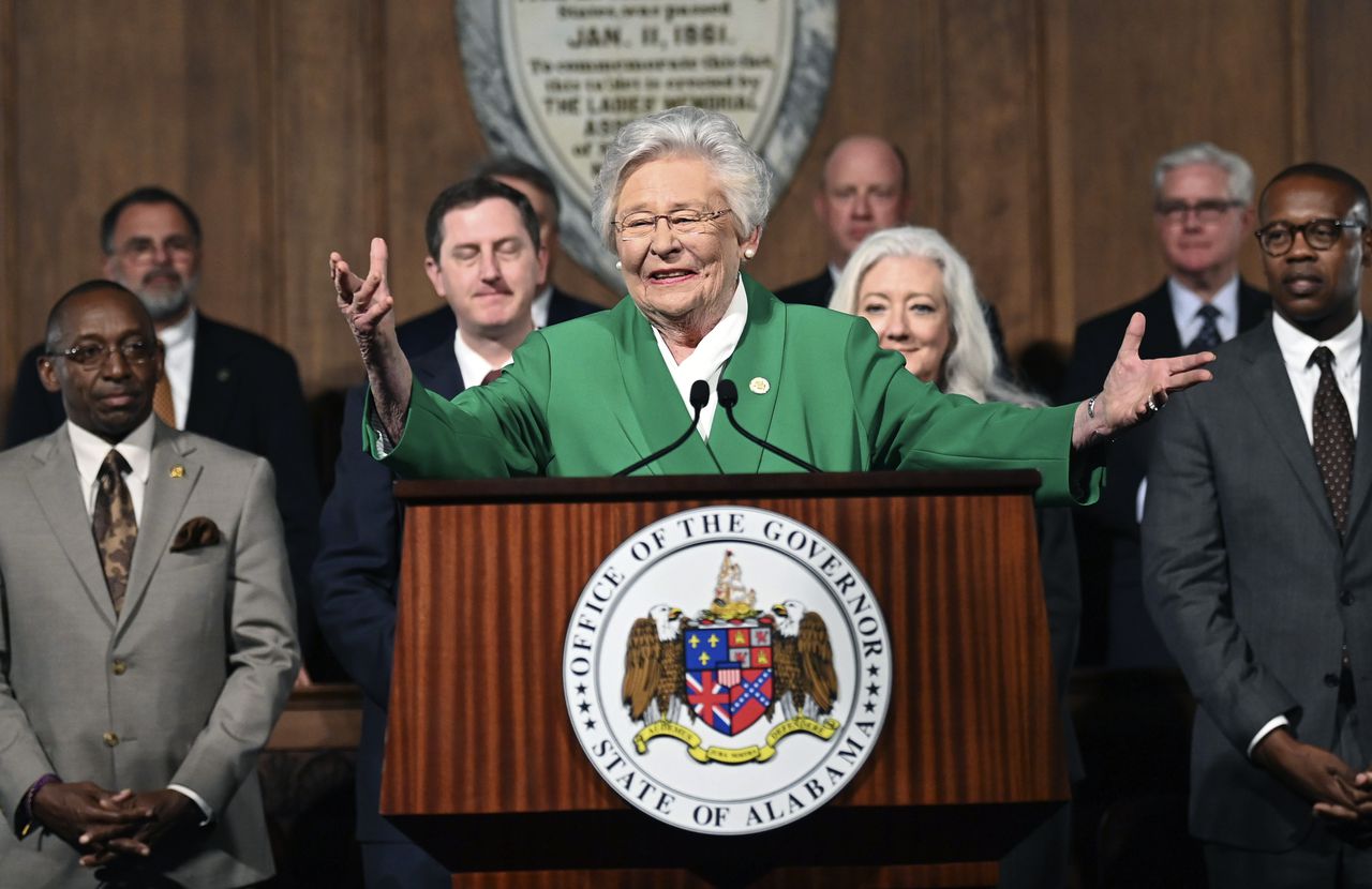 Kay Ivey finds school money for water park, prisons — but not Medicaid