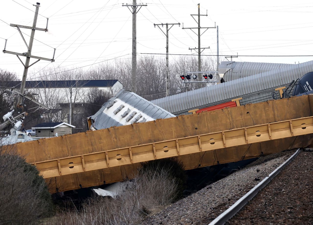 Latest Ohio train that derailed was headed to Birmingham; officials say no public risk