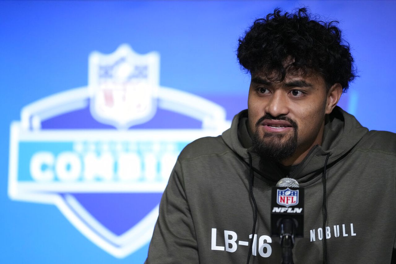 Limited by calf strain, Auburn’s Eku Leota still hopes to impress at NFL Combine