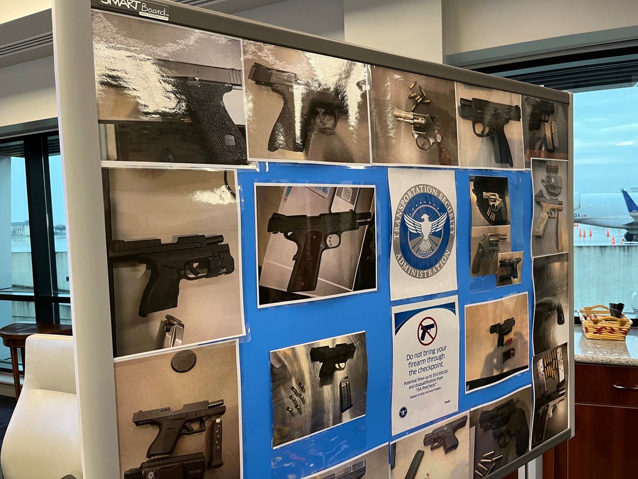 Loaded guns, Sharpie knife, tasers among weapons stopped at Huntsville International Airport