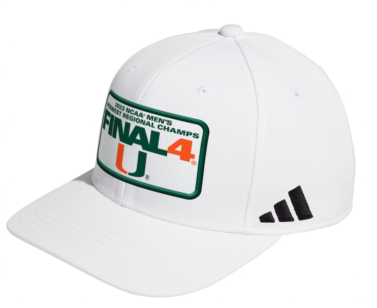 Miami Hurricanes adidas 2023 NCAA Men's Basketball Tournament Hat