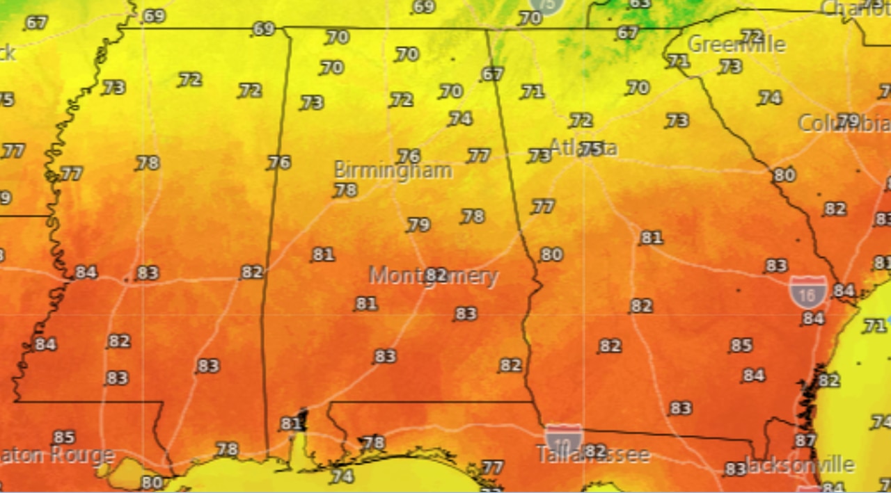 Mobile sets all-time temperature record for February