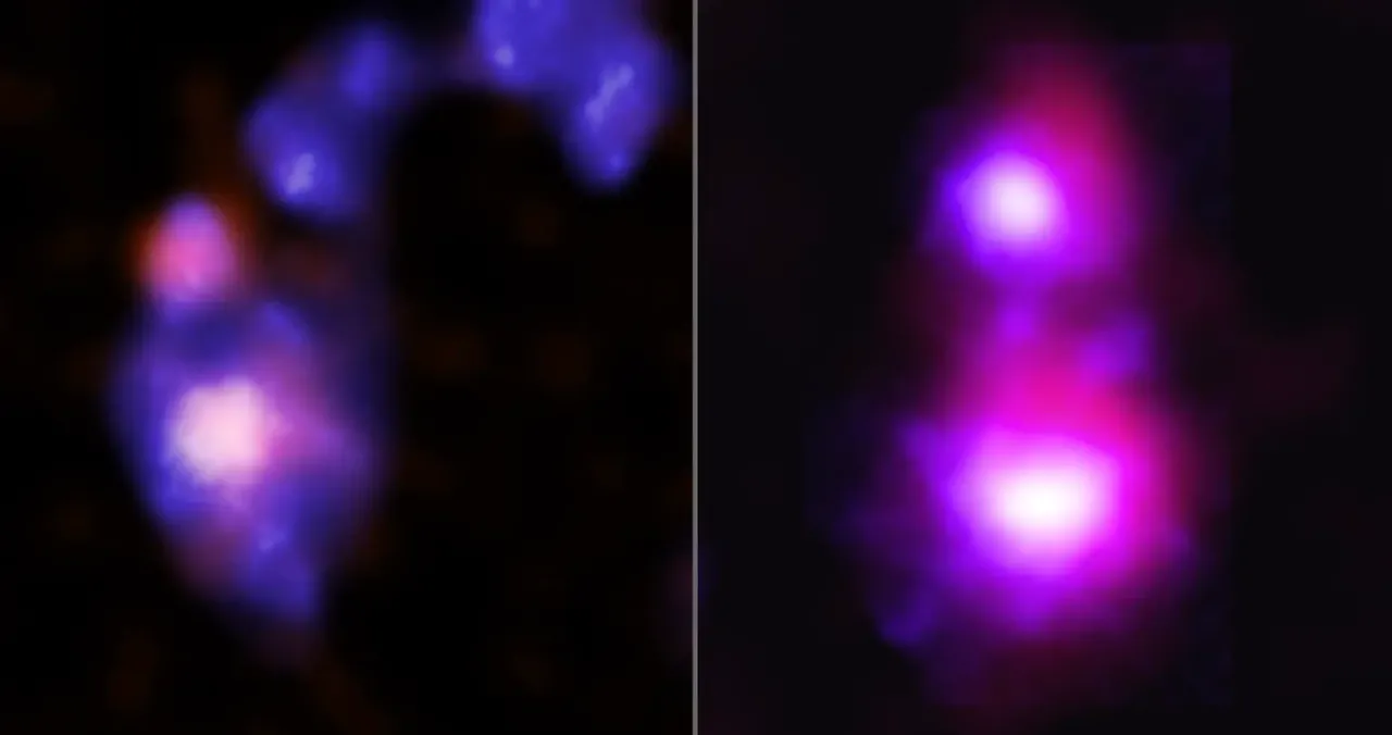 NASA’s Chandra X-ray space telescope tracks colliding galaxies, black holes