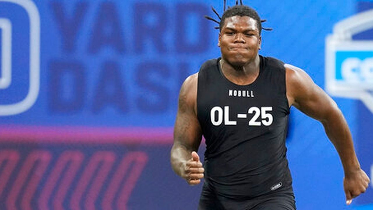 NFL Combine: Which O-lineman ran fastest on Sunday?