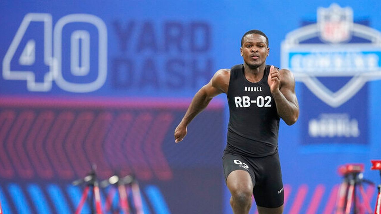 NFL Combine: Which running back ran fastest on Sunday?