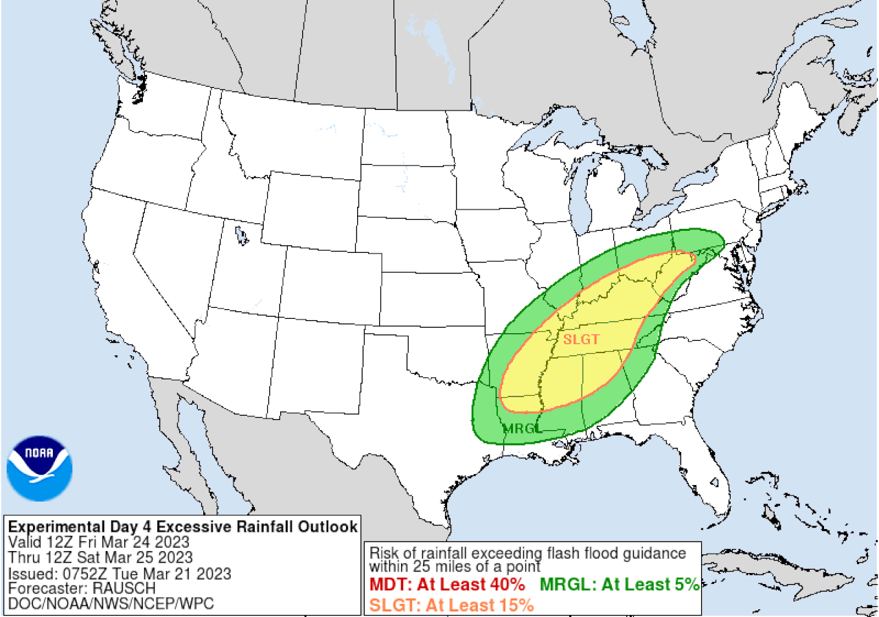 Severe storms, tornadoes possible late Friday