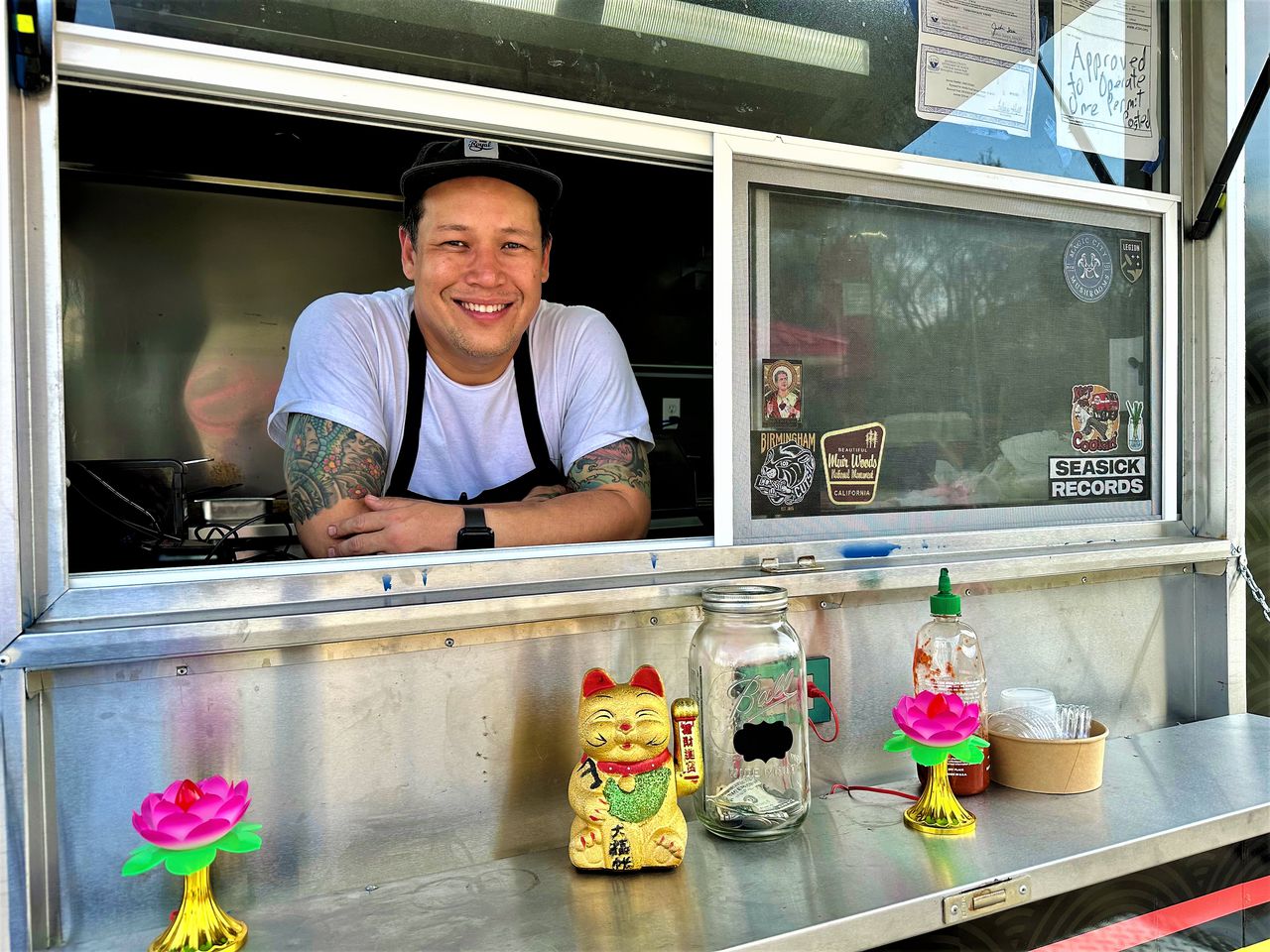 Rickshaw food trailer in Birmingham, Ala.