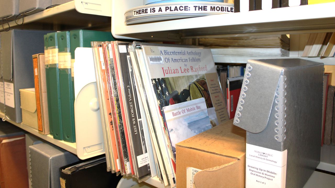 The Local History & Genealogy Library is at 753 Government St.