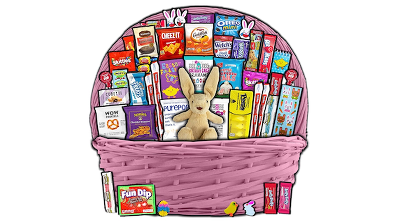 Easter Basket for Kids and Adults (45 count)