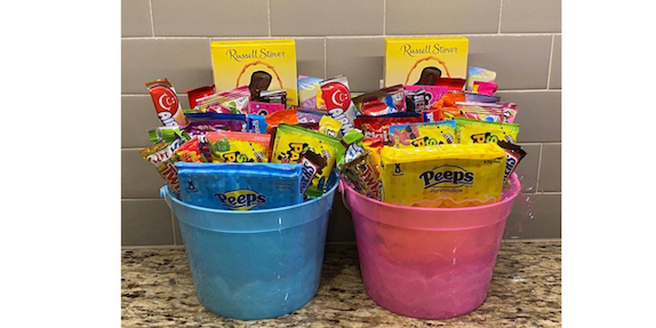 Kids Easter Basket/Prefilled Candy Basket