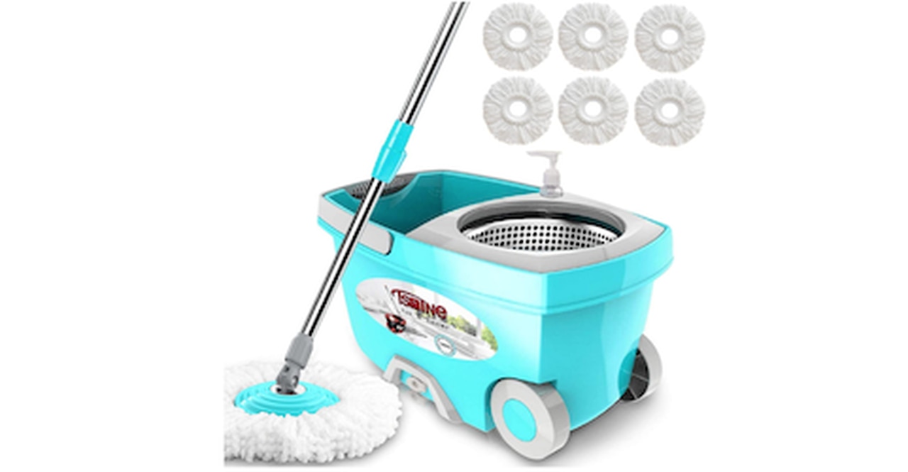 Tsmine Spin Mop Bucket System