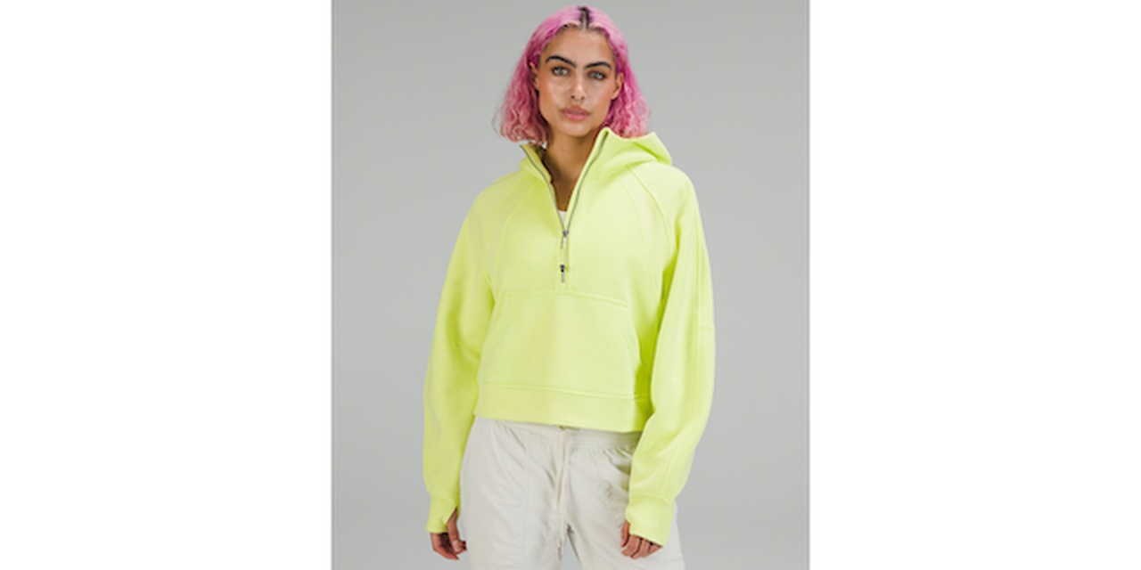 Scuba Oversized Half-Zip Hoodie