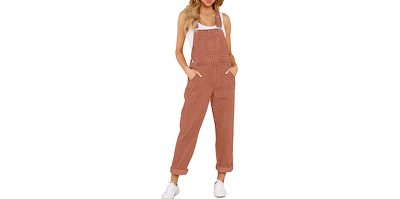 Vetinee Womens Classic Adjustable Overalls