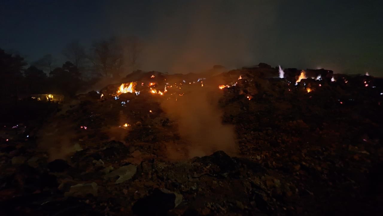 Moody Landfill Fire -- EPA photos