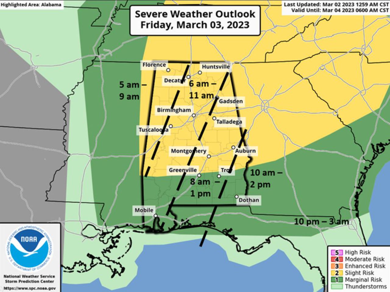 When will storms arrive where I live? Flooding, severe weather today, strong winds Friday