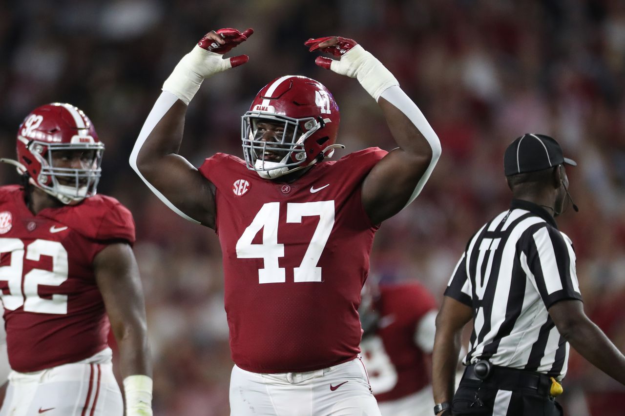 Alabama DL Byron Young drafted 70th overall by Las Vegas Raiders in NFL Draft