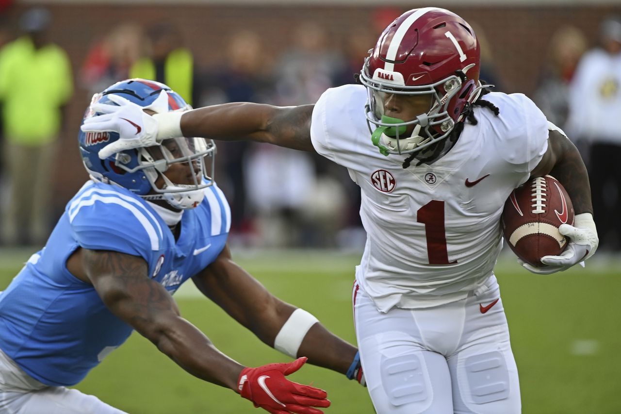 Alabama RB Jahmyr Gibbs selected 12th overall by Detroit Lions in NFL Draft