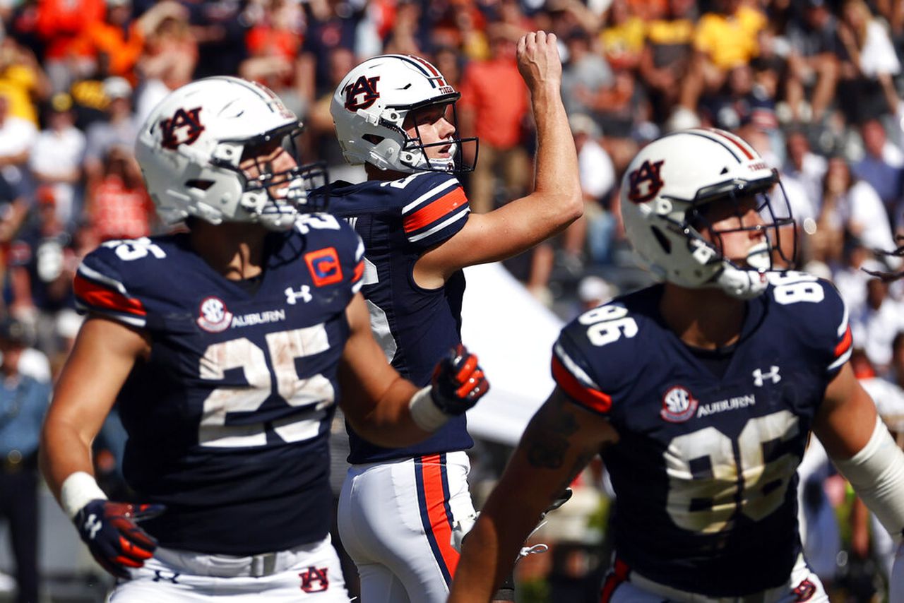 Auburn kicker Anders Carlson picked in 6th round of 2023 NFL Draft by Green Bay