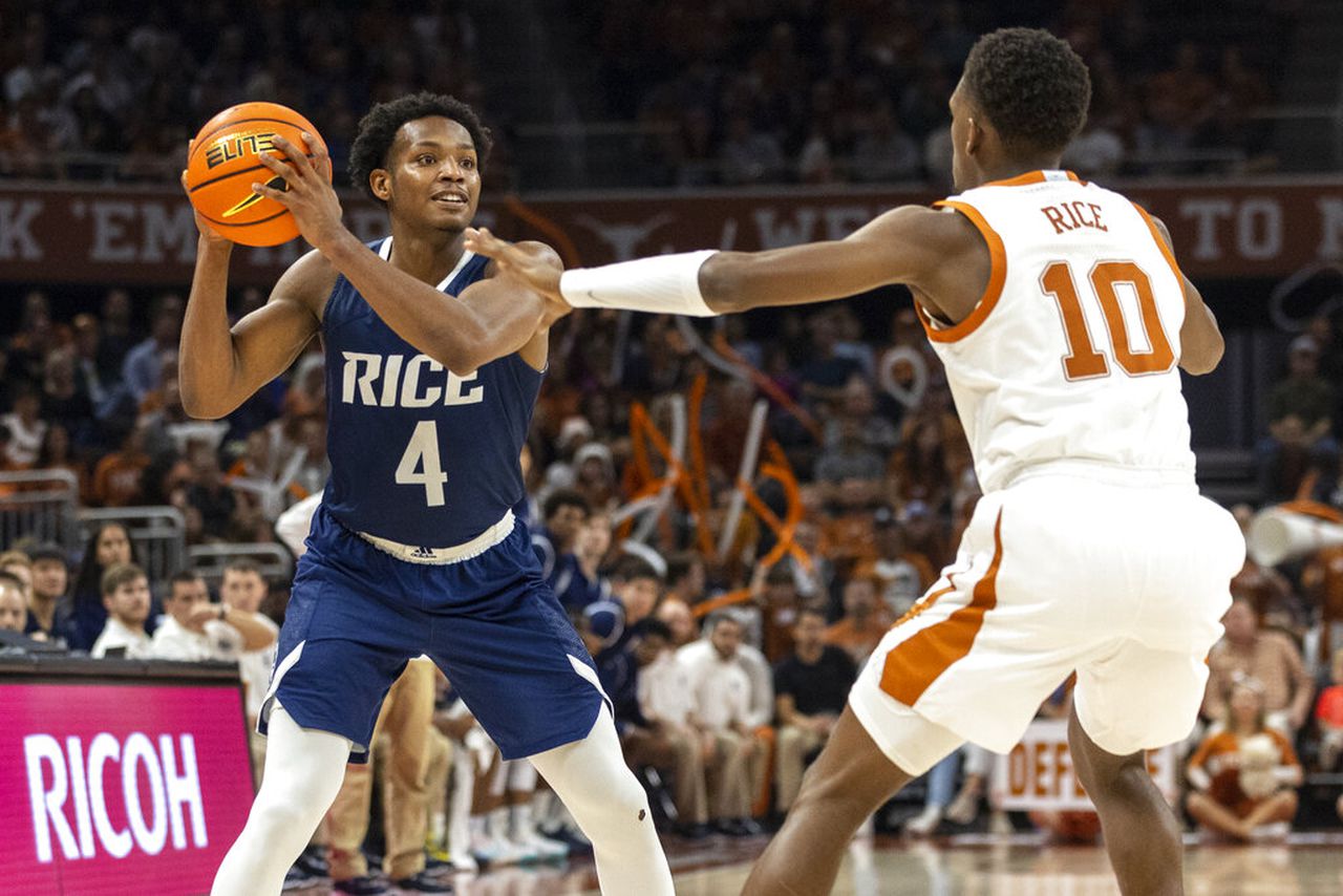 Auburn makes top-4 for Rice transfer guard Quincy Olivari