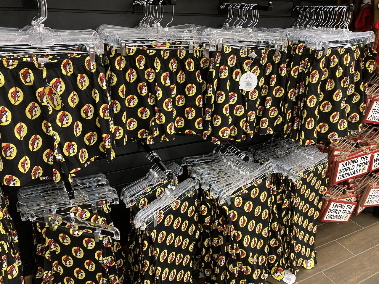 Buc-ee's boxer shorts