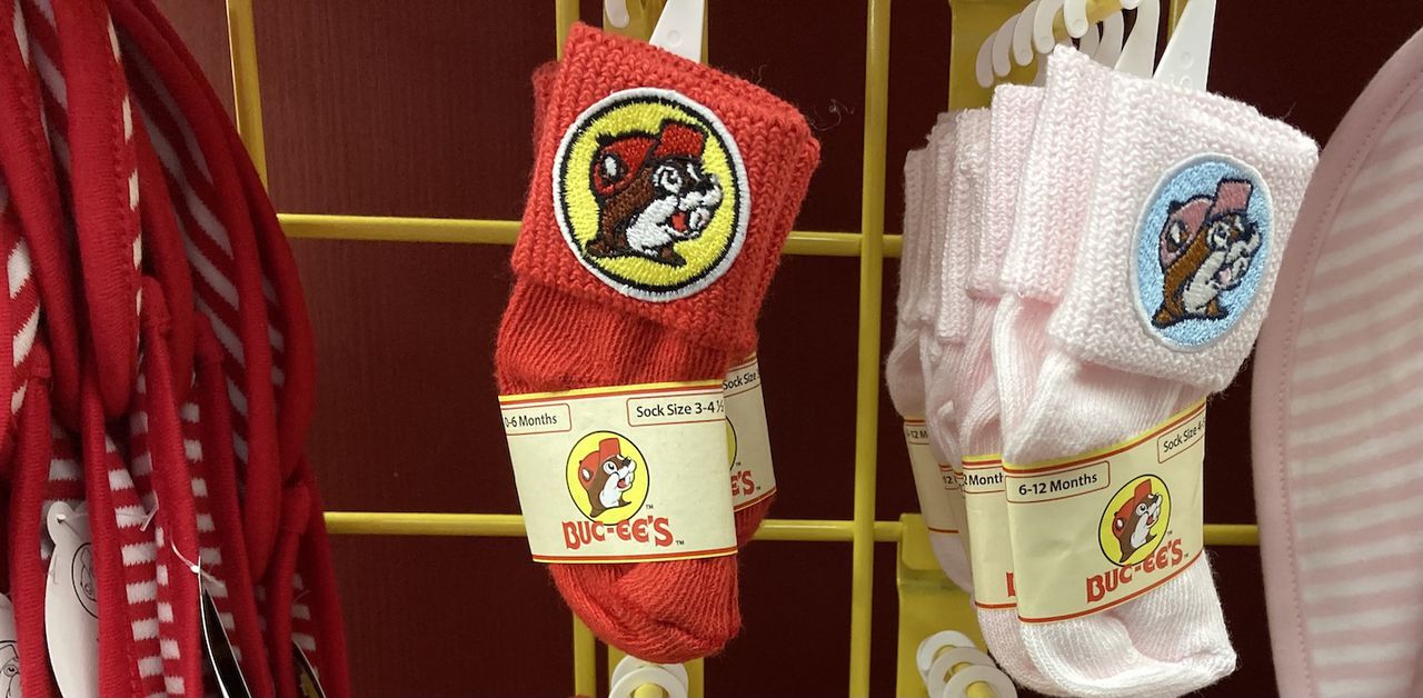 Baby socks at Buc-ee's