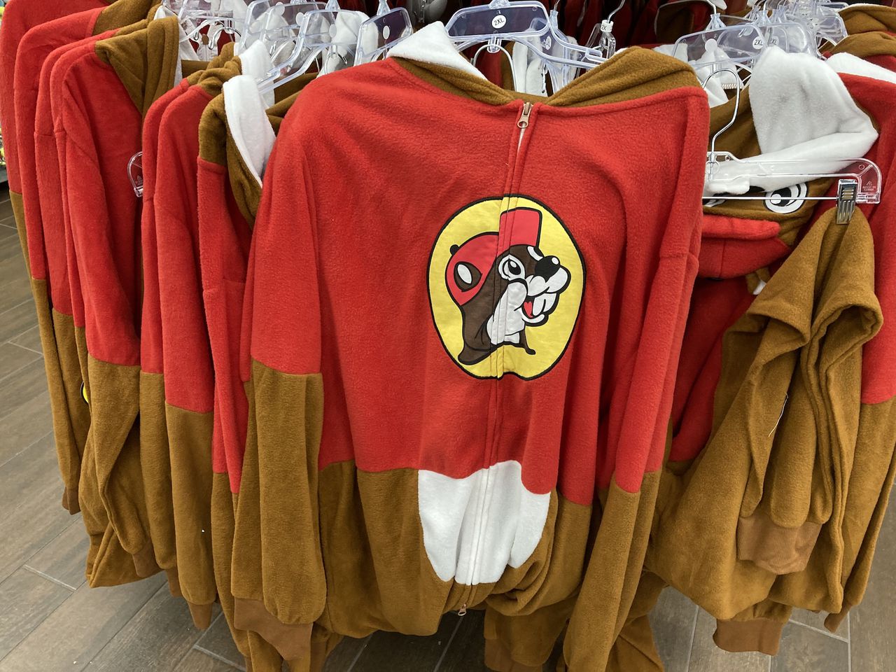 Buc-ee's snuggy union suit