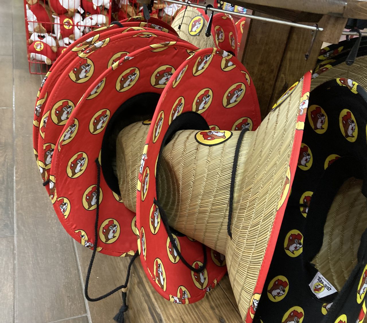 Buc-ee's straw hats