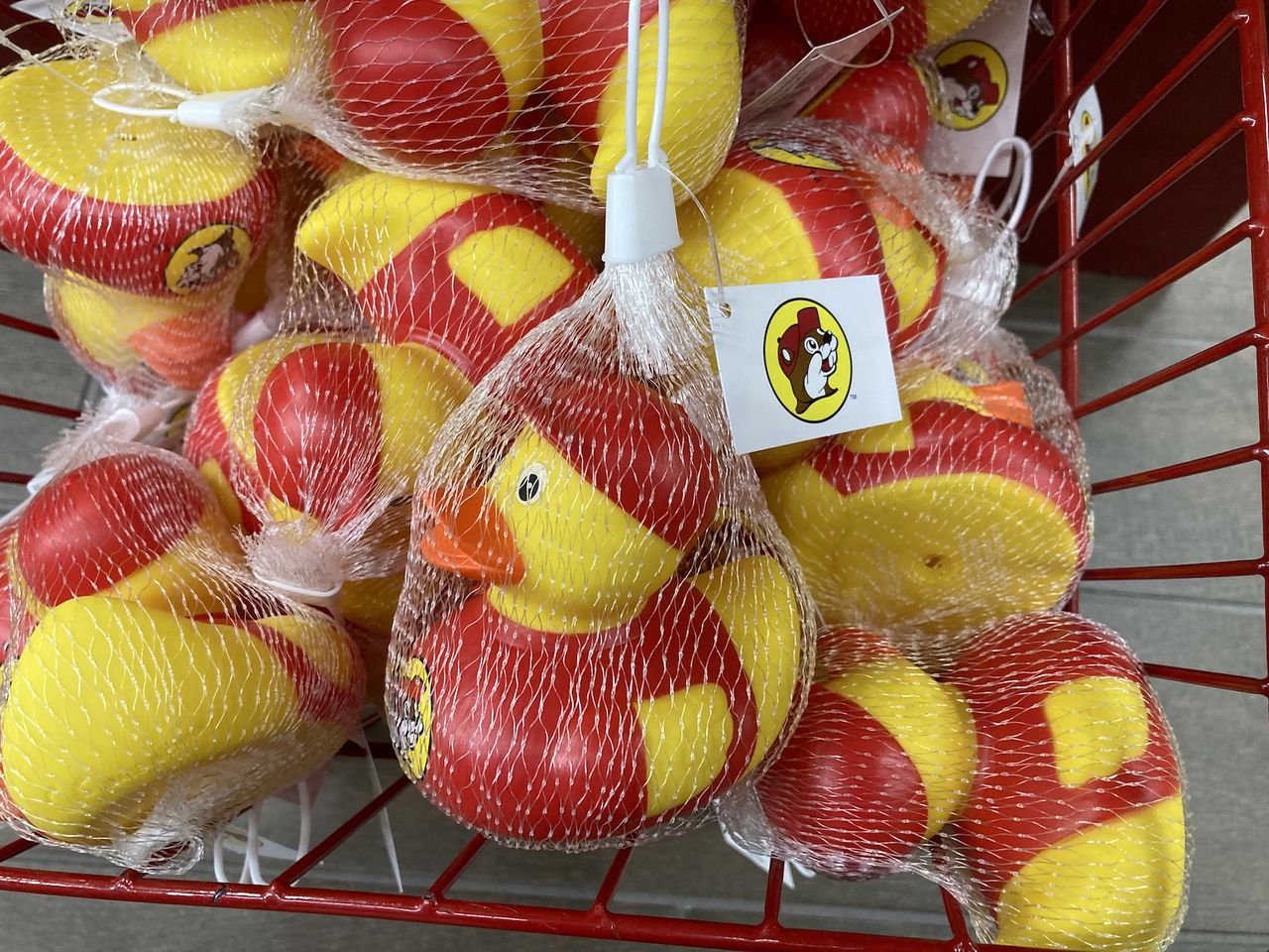 Buc-ee's rubber ducks