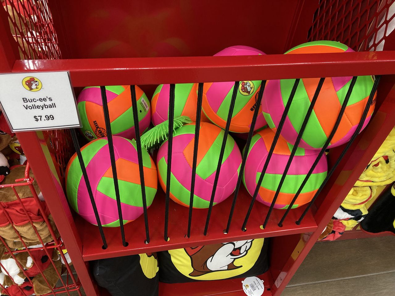 Buc-ee's volleyballs